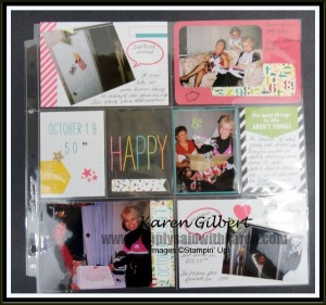 Project Life Makes Scrapbooking Easy Peasy  www.simplysaidwithkaren.com