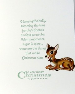 What to write in your Christmas cards