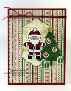 Cookie Cutter Santa Card