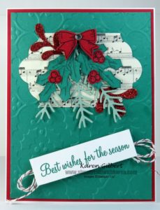 Create handmade Christmas Cards