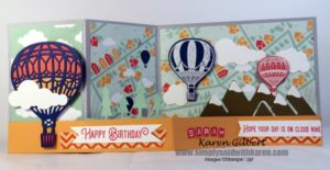 Hot Air Balloon Birthday Cards