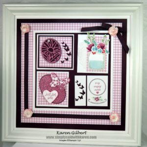 Mothers Day framed collage