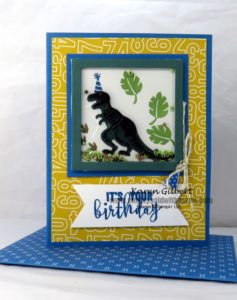 Dinosaur Birthday Card