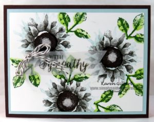 beautiful handmade sympathy card