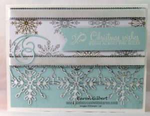 Magical Snowflakes Christmas Card