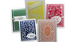 New Laser Cut Designer Series Paper