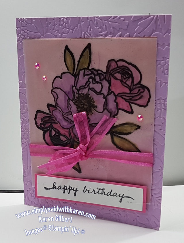 Simply Said With Karen - Paper Crafting For All