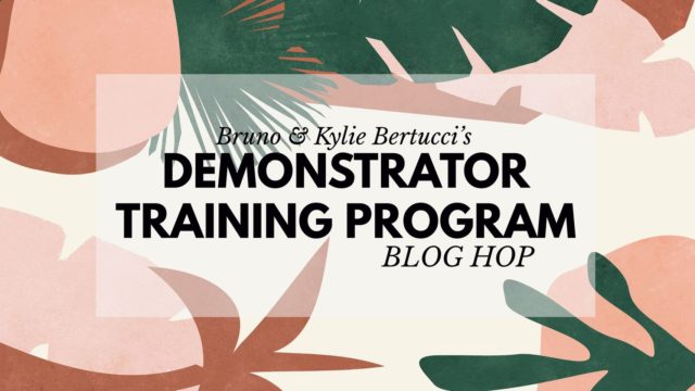 Demonstrator Training Blog Hop